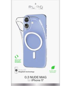 Apple iPhone 17 Cover 0.3 with Magsafe by Puro Transparent Чехлы - оригинальные