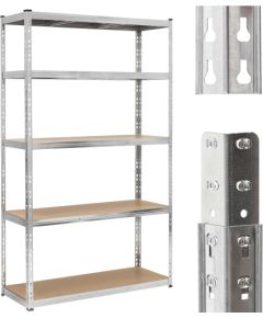 Springos Plaukts 205 x 120 x 45 cm, 5 plaukti HA5280 Priekšnama mēbeles