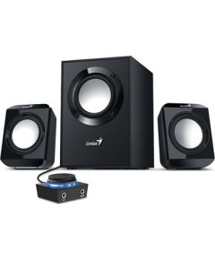 Genius loudspeakers SW-2.1 300 ver.II, 2.1, 10W, black Jaunumi - Datori