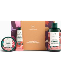 The Body Shop G3 Small Strawberry Giftset 140 ml Dāvanu komplekti