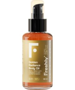 Freshly Cosmetics Golden Radiance Body Oil 100 ml Ķermeņa kosmētika