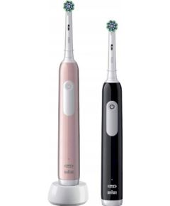 Oral-B Pro 1 Duo pack Электрическая зубная щётка black/pink  Электрические зубные щетки, Ирригаторы 