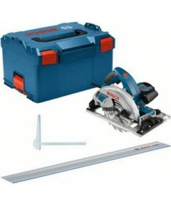 Bosch Hand-held circular saw GKS 65 GCE Professional (blue, 1800 watts, L-BOXX, guide rail FSN 1400) Новинки Для дома и сада 