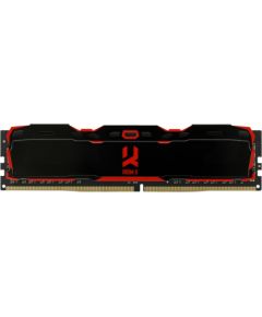 GOODRAM DDR4 16GB 3200MHz IRDM X BLACK RETAIL RAM Operatīvā atmiņa