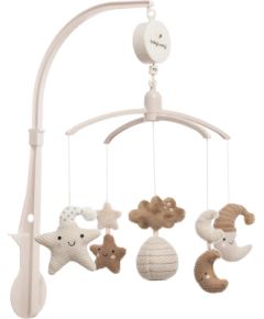 Baby's only muzikālais karuselis, 0+, Heaven clay/ Warm linen - BO-814.023.060.50 Игрушки для малышей