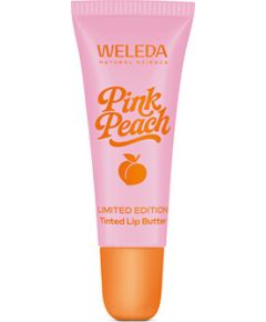 Weleda Pink Peach Tinted Lip Butter - Tónovaný balzám na rty 7ml Smaržas - NESAKĀRTOTS