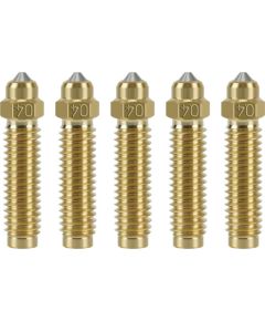 0.4 mm hardened brass nozzle set for ELEGOO Centauri Carbon 3D Printeri un lāzergravētāji