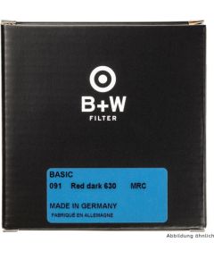 Filtr B+W Filtr czerwony ciemny B+W Basic 091 Red Dark 630 MRC 1102701 62mm Statīvi un piederumi