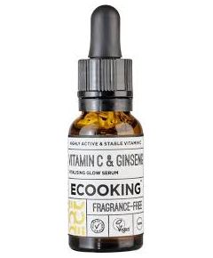 Ecooking Vitamin C & Ginseng Vitalising Glow Serum 20 ml Ķermeņa kosmētika