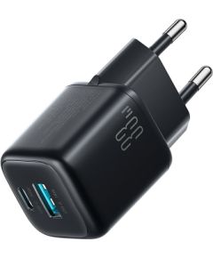 Сетевая зарядка Joyroom JR-TG7 33W USB-C/USB-A черная Зарядные устройства