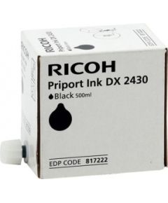 Ricoh DX2430 (893787) (893788) (817222) Ink Cartridge, Black Lāzerprinteru izejmateriāli