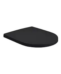 Villeroy & Boch poda sēdriņķis ar vāku Subway 3.0, QR/SC, ebony Poda vāki