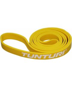 Tunturi Power Band Light Slodzes gumija, 104 x 2,2cm, Dzeltena Pretestības gumijas