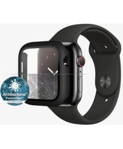 PanzerGlass Защитное cтекло для Apple Watch Series 4/5/6/Se 44 ​​мм, Полный корпус, Черный Smart pūlksteņu aksesuāri