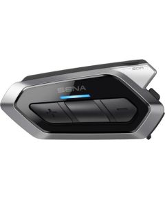 Мотоциклетная система громкой связи SENA 50R, звук от Harman Kardon, черная. Moto ķiveres 