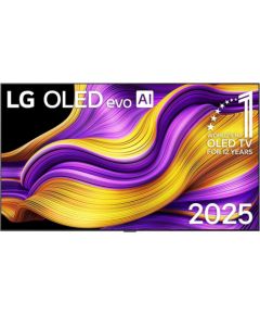 LG OLED77G57LW evo TV, OLED TV - 77 -  silver/black, UltraHD/4K, triple tuner, HDR, 120Hz panel Телевизоры
