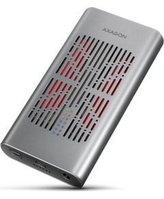 AXAGON USB-C 20Gbps Dual M.2 NVMe SSD CLONE MASTER Enclosure EEM2-20GD Ārējo HDD, SSD korpui