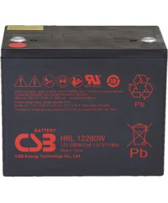 CSB Battery Battery 12V 6Ah 25W Pb F2 HRL1225W UPS Nepārtrauktā barošana