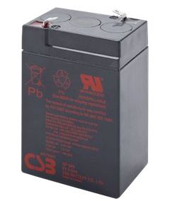 CSB Battery Battery 6V 4.5Ah F1 Pb GP645 UPS Nepārtrauktā barošana