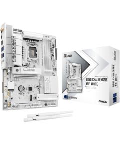 Mainboard ASROCK Intel B860 LGA 1851 (Socket V1) ATX RAM DDR5-SDRAM 4xSlots Wi-Fi Yes Bluetooth Yes 1xNumber of M.2 (M) slots B860CHALLENGERWIFIWH Mātes plates