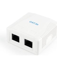 CABLE ACC MOUNT BOX 2XCAT5E/NCAC-2U5E-01 GEMBIRD Tīkla vadi