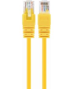 PATCH CABLE CAT5E UTP 0.25M/YELLOW PP12-0.25M/Y GEMBIRD Tīkla vadi