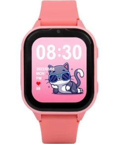 Išmanusis laikrodis su lietuvišku meniu Garett Kids Sun Ultra 4G Pink Наручные часы