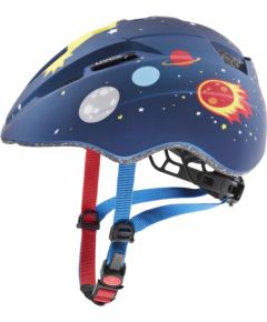 Kask rowerowy dziecięcy uvex kid 2 cc dk.blue rocket m.46-52 cm Велосипедные шлемы