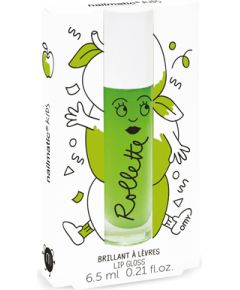 Nailmatic Kids Dabīgs un mitrinošs bērnu lūpu spīdums ar vitamīniem un augļu garšu, Apple, 6,5 ml - ROLLPOMME Помады, блески, бальзамы