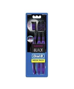Oral-b Allrounder Black Medium Toothbrush 1ml Zobu pastas un mutes dobuma skalojamie līdzekļi
