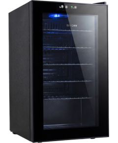 Euhomy BR001-89 70L beverage display refrigerator (black) Jaunumi Sadz. tehnika