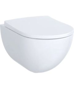 Geberit pods ar QR/SC vāku Aniara rimfree, stiprināms pie sienas, 355x510 mm, balts Подвесные