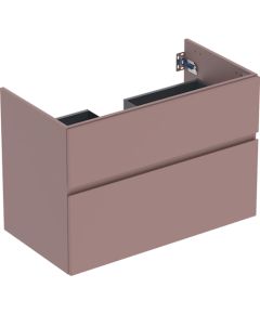 Geberit izlietnes skapītis Aniara, 880x475 mm, h=605 mm, 2A, matt rusty red Izlietnes skapis, plaukts
