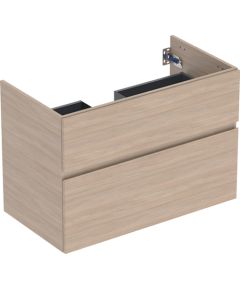 Geberit izlietnes skapītis Aniara, 880x475 mm, h=605 mm, 2A, oak Izlietnes skapis, plaukts