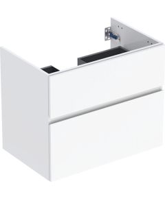 Geberit izlietnes skapītis Aniara, 740x475 mm, h=605 mm, 2A, spīdīgs balts Izlietnes skapis, plaukts