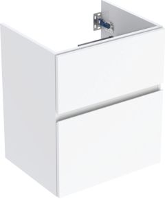 Geberit izlietnes skapītis Aniara, 592x475 mm, h=605 mm, 2A, spīdīgs balts Izlietnes skapis, plaukts