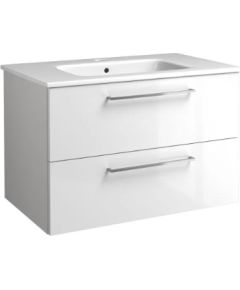 Raguvos Baldai izlietnes un skapīša komplekts Joy, 810x460 mm, h=500 mm, 2A, spīdīgs balts/hroms Izlietnes skapis