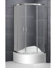 Roth dušas stūris Taldis, 900x900 mm, h=1650, r=550, brillant/matēts stikls Душевые уголки