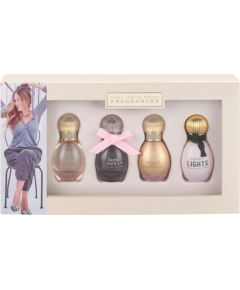 Set Sarah Jessica Parker: Lovely, Eau De Parfum, For Women, 5 ml *Miniature + Born Lovely, Eau De Parfum, For Women, 5 ml *Miniature + Lovely You, Eau De Parfum, For Women, 5 ml *Miniature + Lovely Lights, Eau De Parfum, For Women, 5 ml Smaržas - NESAKĀRTOTS