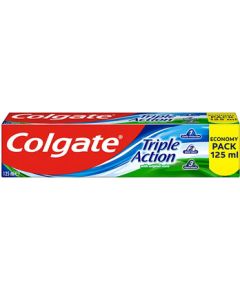 Colgate Triple Action Toothpaste - Zubní pasta 125ml Zobu pastas un mutes dobuma skalojamie līdzekļi
