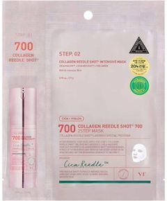 Vt Cosmetics Collagen Reedle Shot 700 Sheet Mask - Pleťová maska 1.5g Smaržas - NESAKĀRTOTS