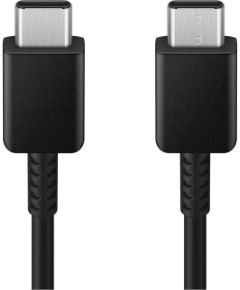 EP-DX310JBE Samsung USB-C/USB-C Data Cable USB-C/USB-C datu kabelis 3A 1.8m / melns Data USB kabeļi