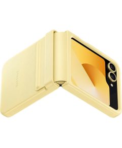 Samsung EF-VF741PYE KindSuit Case Aizsargapvalks priekš Samsung Galaxy Z Flip 6/7 FE / dzeltens Neoriģinālie Maciņi