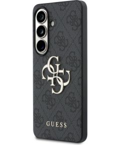 Guess PU 4G Metal Logo Case Aizsargapvalks priekš Samsung Galaxy S26+ / peleks Neoriģinālie Maciņi