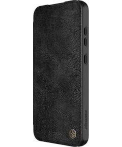 Nillkin Qin Book PRO Case Aizsargapvalks priekš Samsung Galaxy S24 FE / melns Neoriģinālie Maciņi
