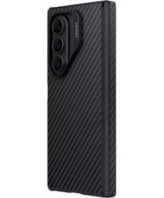 Nillkin Synthetic Fiber PRO Magnetic Hard Case Aizsargapvalks priekš Samsung Galaxy Z Fold 7 / melns Neoriģinālie Maciņi
