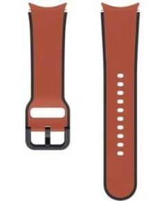 Samsung ET-STR90SRE Two-tone Sport Strap Спортивный ремешок 20mm S/M для Samsung Galaxy Watch 4/4 Classic/5/5 Pro Smart pūlksteņu aksesuāri