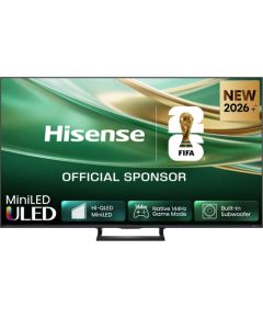 Hisense ULED 85E8S MiniLED (215 cm (85 inches), black/dark gray, UltraHD/4K, triple tuner, subwoofer, 144Hz panel) Televizori