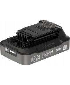 Akumulator 18V 2,0Ah BDL2018S BLACK+DECKER Аккумуляторы