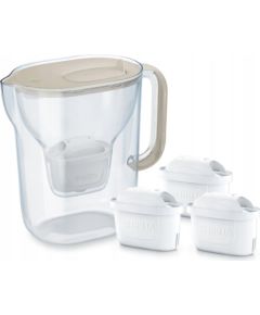 BRITA Style ESSENTIAL XL sand filter jug + 3 x  MX Pro Pure Performance filter Citi trauki
